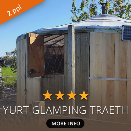 Yurt Glamping Accommodation traeth