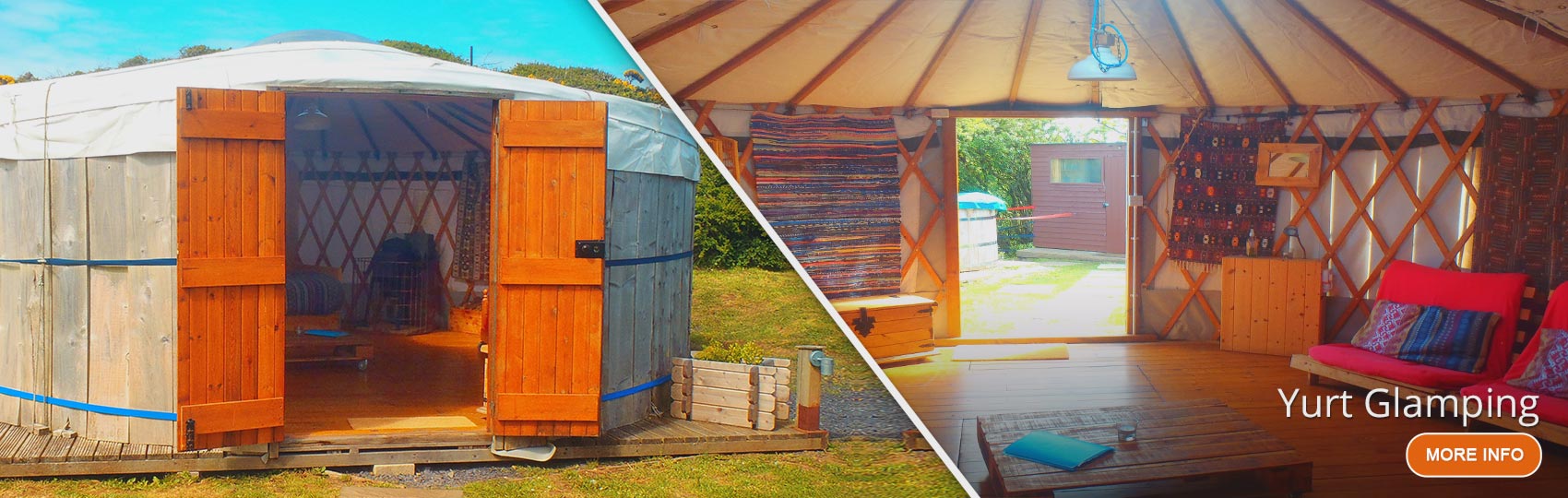 Yurt Glamping Accommodation