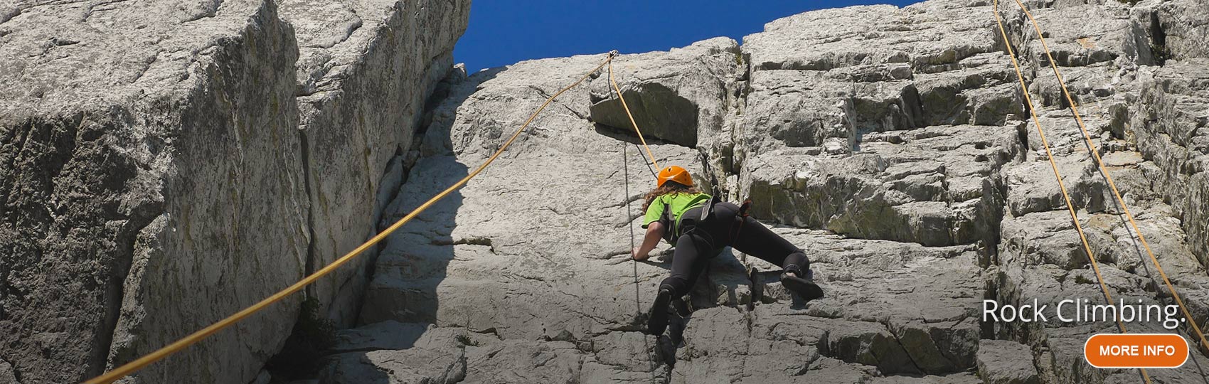 rock climbing